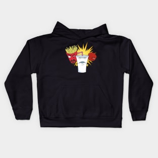 teenager Aqua is thirsty Kids Hoodie